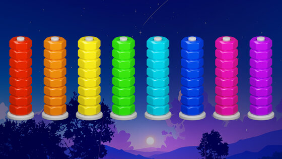 Nut Puzzle – Nut Sort Master 1.340. Скриншот 1