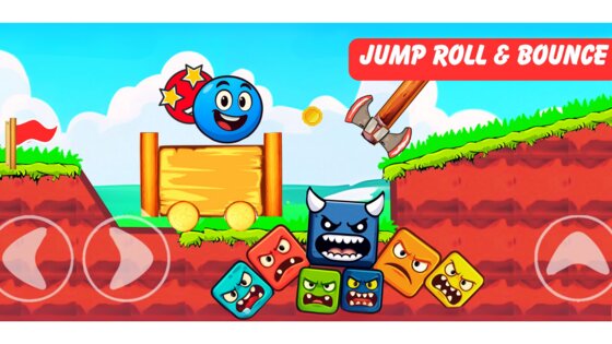 Bounce Ball 4 Red Season 4 1.39. Скриншот 17