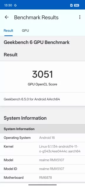 Рекорд автономности с батареей на 10 001 мАч: обзор недорогого realme P4 Power 5G — Производительность и прошивка. 6