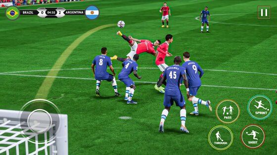 Football Games 2025: Real Goal 2.9. Скриншот 12