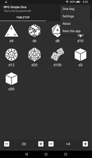 RPG Simple Dice 1.12.0. Скриншот 11