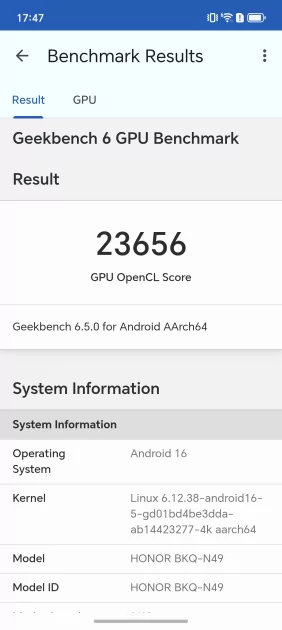 200 Мп, флагманский чип и ёмкая батарея: обзор HONOR Magic8 Pro — Производительность и тесты. 6