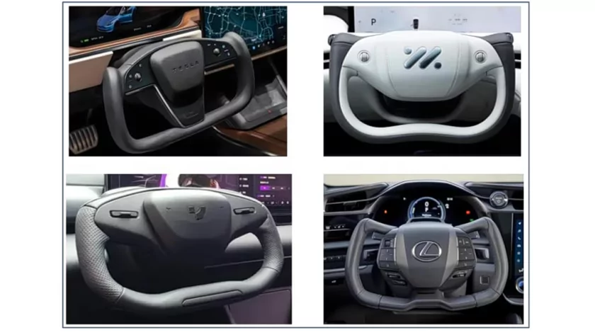 Китай запретит рули типа штурвала в автомобилях — такие делает в том числе Tesla