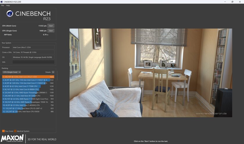 Тонкий и легкий, но прочный ноутбук: обзор «рабочей машинки» HONOR MagicBook X16 2026 — Производительность. 3