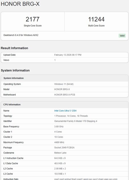 Тонкий и легкий, но прочный ноутбук: обзор «рабочей машинки» HONOR MagicBook X16 2026 — Производительность. 46