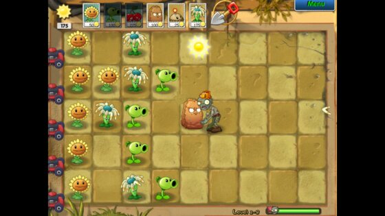 Plants vs. Zombies: Travel around Time. Скриншот 4