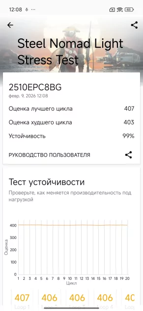 Быстрая зарядка, добротный чип и ёмкая батарея: обзор POCO M8 Pro 5G — Производительность и тесты. 12