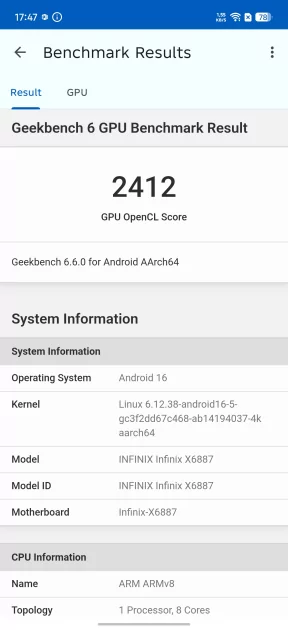 Недорогой смартфон с долгоиграющей батареей: обзор Infinix NOTE Edge — Производительность и тесты. 7
