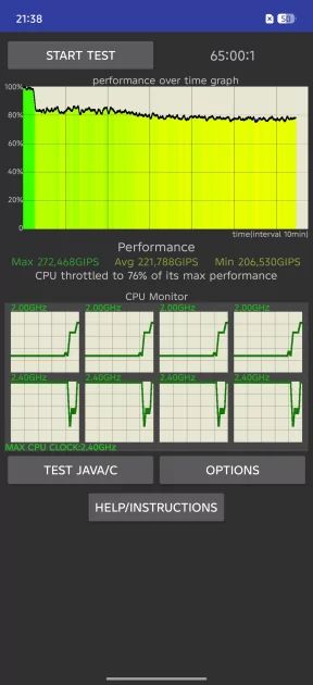 Недорогой смартфон с долгоиграющей батареей: обзор Infinix NOTE Edge — Производительность и тесты. 13