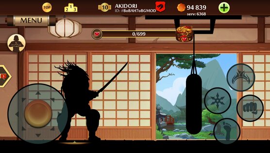 Shadow fight 2 Приватный сервер 2. Скриншот 6