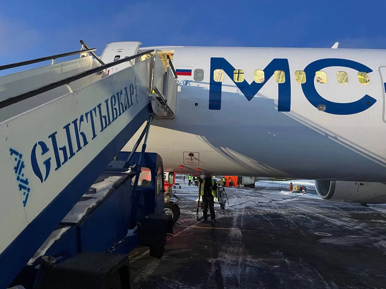 Российский самолёт МС-21-310 протестировали в суровых условиях севера