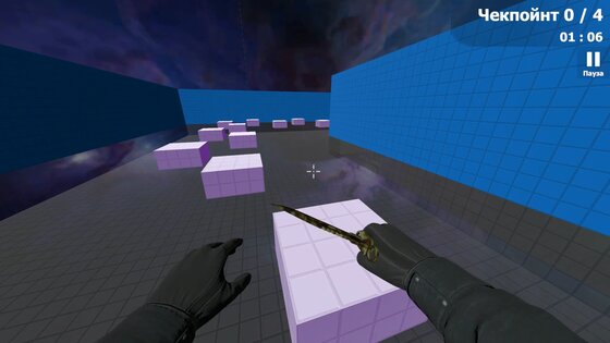 Bunnyhop и Surf Карты. Скриншот 1