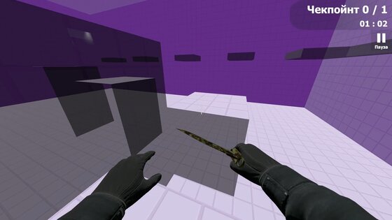 Bunnyhop и Surf Карты. Скриншот 3