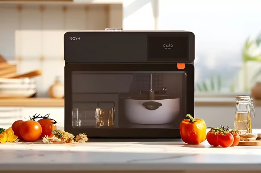 Представлен робот-повар Nosh One: он умеет готовить более 500 блюд из 11 кухонь мира