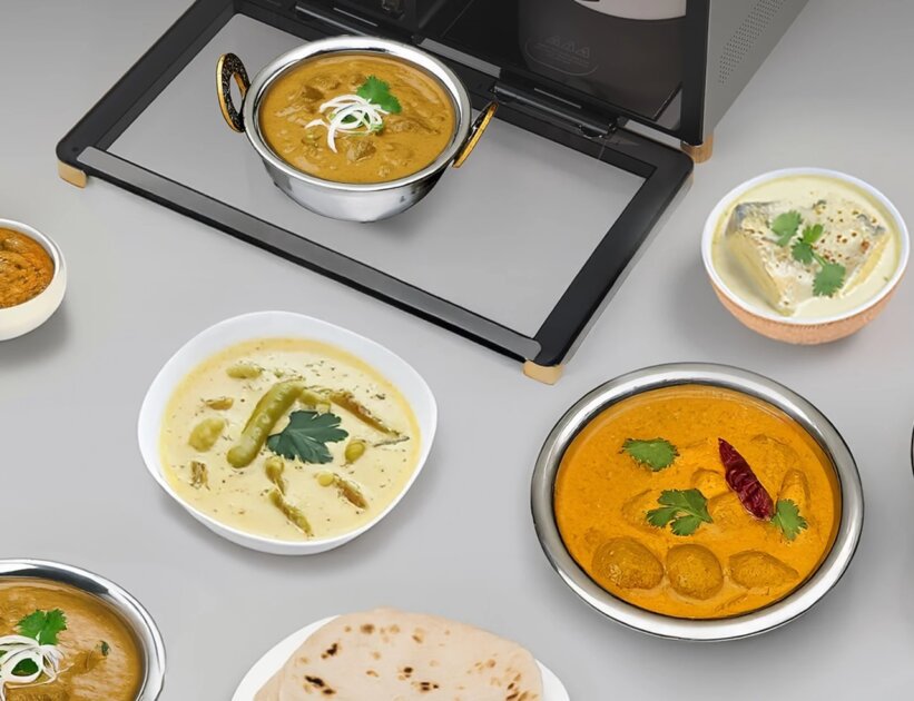 Представлен робот-повар Nosh One: он умеет готовить более 500 блюд из 11 кухонь мира