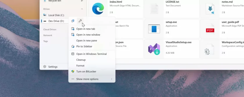 Менеджер файлов Files для Windows 10 и 11 получил обновление: что нового и что исправили