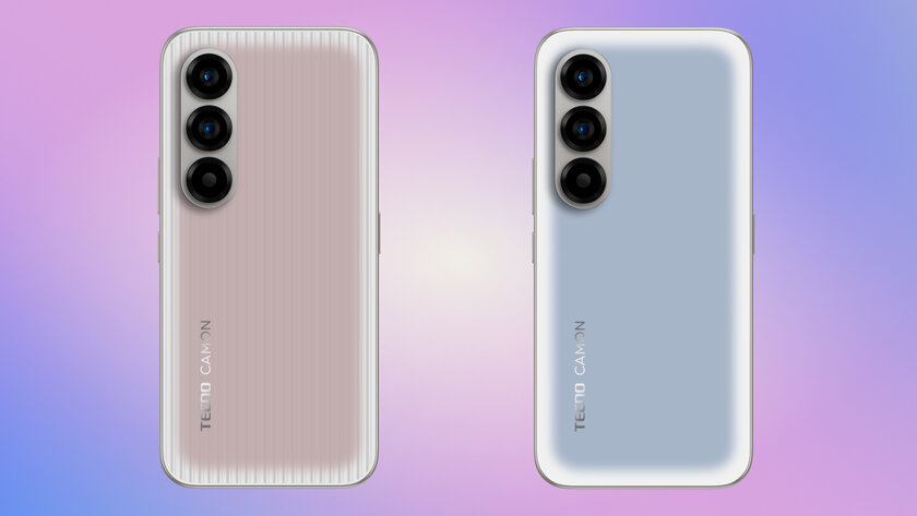 Крышка на электронных чернилах и Neon: Tecno представила стильные смартфоны