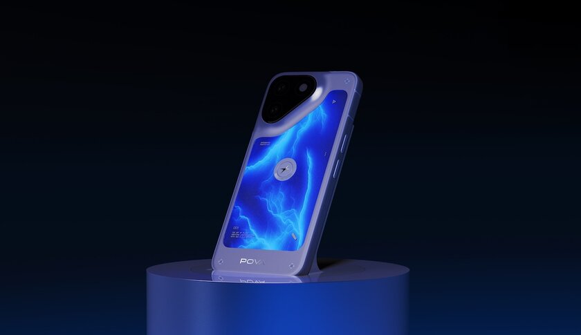 Крышка на электронных чернилах и Neon: Tecno представила стильные смартфоны