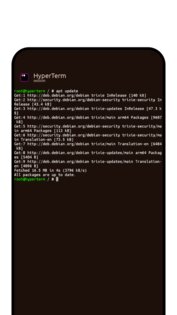 HyperTerm. Скриншот 5