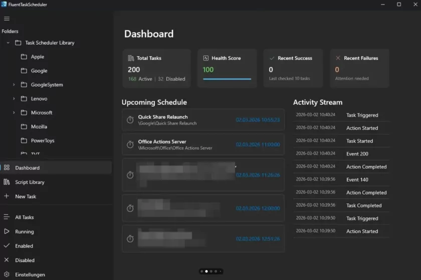 Реддитор переделал «Планировщик задач» для Windows: последняя официальная версия вышла в 2006 году