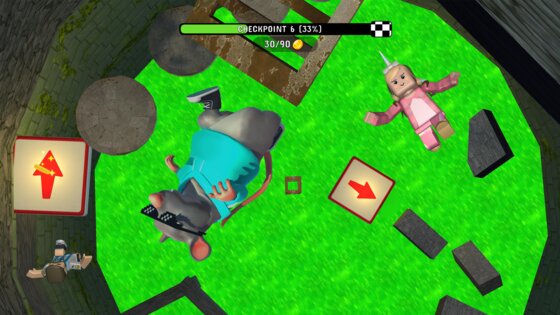 Mega Parkour: Obby Escape Run 1.1.9. Скриншот 11