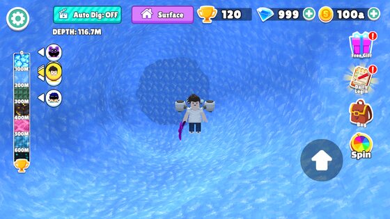 Dig To Earth's Core 1.14. Скриншот 3