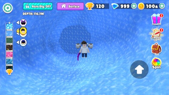 Dig To Earth's Core 1.14. Скриншот 11