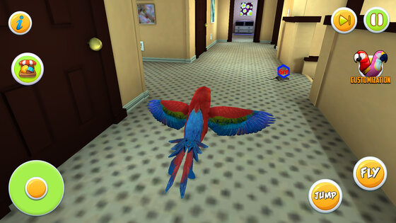 Parrot Simulator: Pet World 3D 1.0.2. Скриншот 3