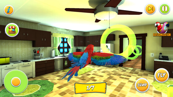 Parrot Simulator: Pet World 3D 1.0.2. Скриншот 11