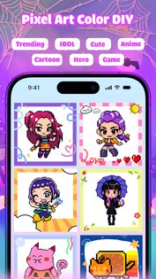 Pixel DIY Coloring 1.4.3. Скриншот 1