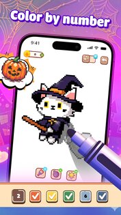 Pixel DIY Coloring 1.4.3. Скриншот 8