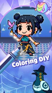 Pixel DIY Coloring 1.4.3. Скриншот 10
