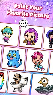 Pixel DIY Coloring 1.4.3. Скриншот 12