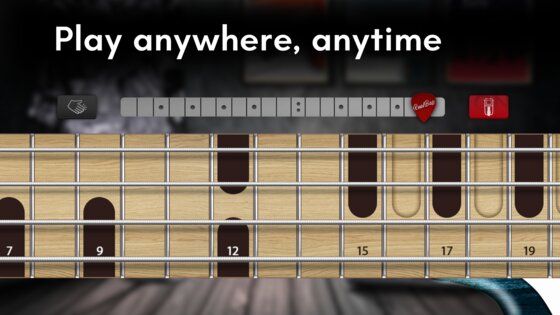 Real Bass electric bass guitar 7.33.7. Скриншот 19
