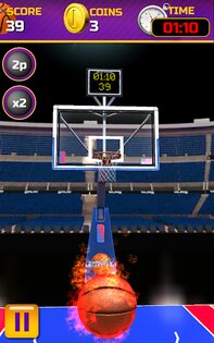 Swipe Basketball 1.20. Скриншот 1