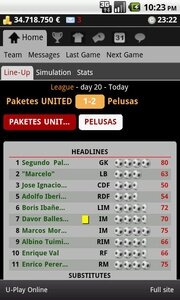 Striker Manager 0.82. Скриншот 8