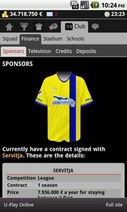 Striker Manager 0.82. Скриншот 5