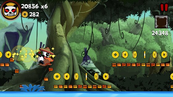 Panda Run 1.0.9. Скриншот 3