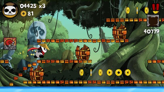 Panda Run 1.0.9. Скриншот 1