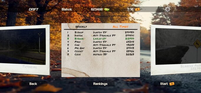 DRFT: World Tour 1.0.8. Скриншот 7
