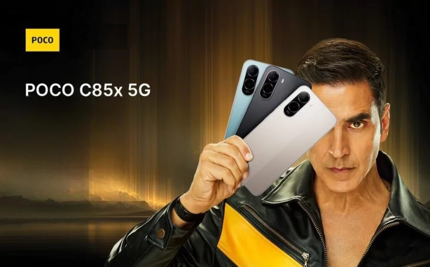 Представлен POCO C85x 5G — смартфон с большим экраном, HyperOS и ёмким аккумулятором