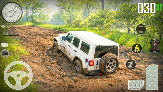 Jeep Driving 4x4 SUV Games 3D 0.9. Скриншот 3