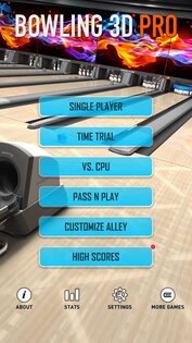 Bowling 3D Pro 2.12. Скриншот 4