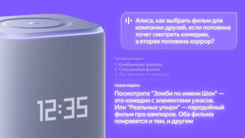 Яндекс Станции получили крупнейшее за год обновление ИИ‑модели — Алиса стала умнее