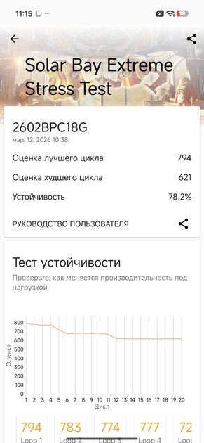 Топ за свои деньги… или всё же нет? Обзор POCO X8 Pro Max — Производительность и тесты. 16
