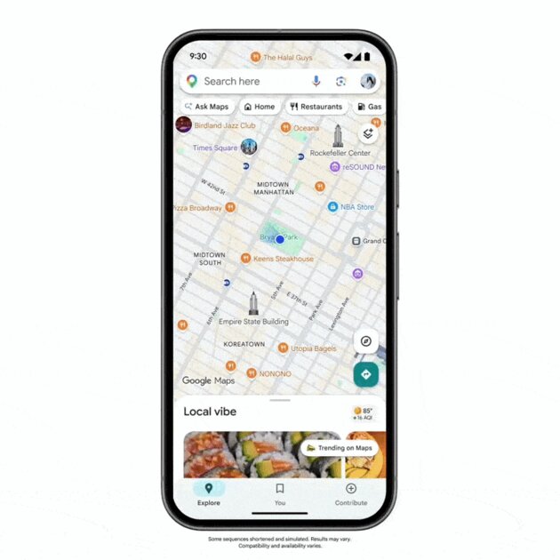 Крупное обновление навигации: в Google Maps появилась функция Immersive Navigation — что это такое