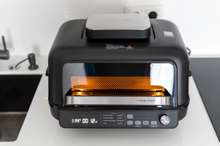 Классический гриль и аэрофритюр в одном корпусе. Обзор Trouver VersaMaster IG20 Pro