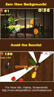 Fruit Samurai 1.091. Скриншот 2