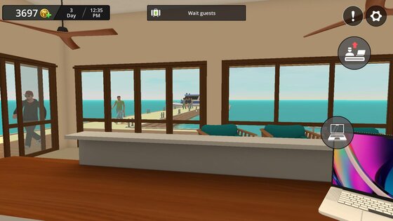 Ocean Resort Hotel Simulator 1.28. Скриншот 9