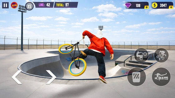 BMX Playground 1.12. Скриншот 2